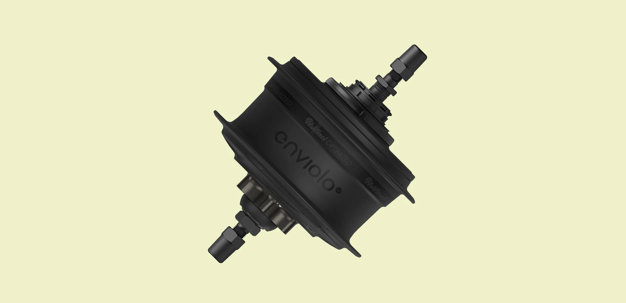 NuVinci Enviolo Trekking gear hub 36h Black