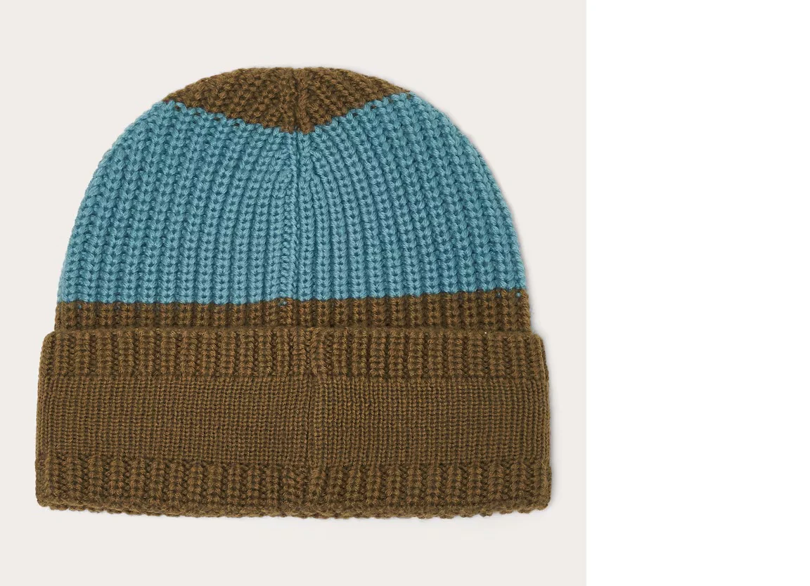 OAKLEY winter hat TNP Deep Cuff beanie army green/blue - Image 3