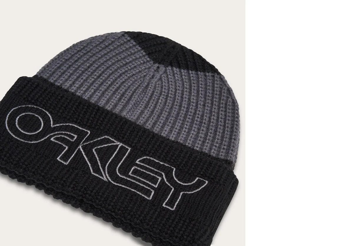 OAKLEY winter hat TNP Deep Cuff beanie blackout