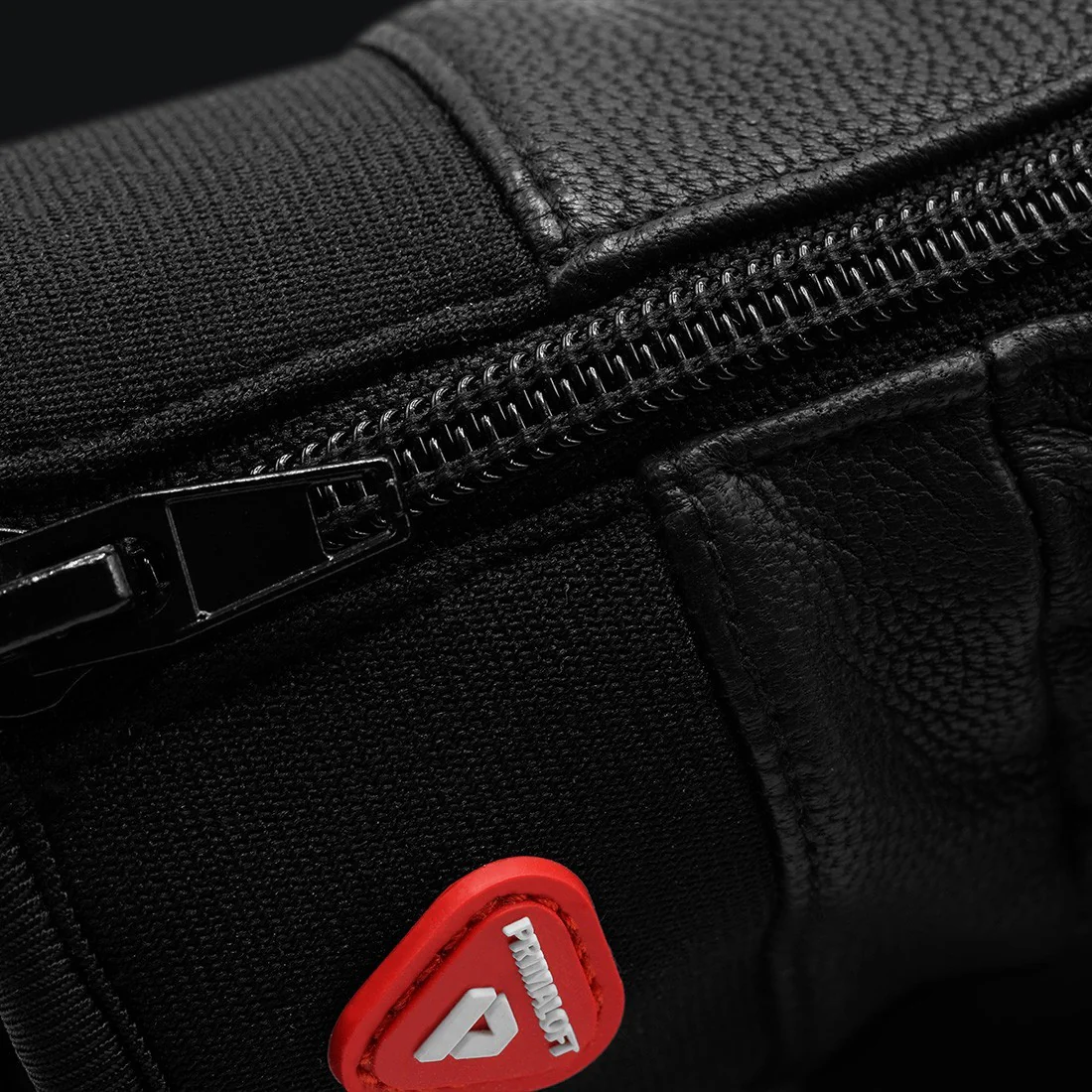 RACER 90 Leather 3 black/black gloves - Image 4