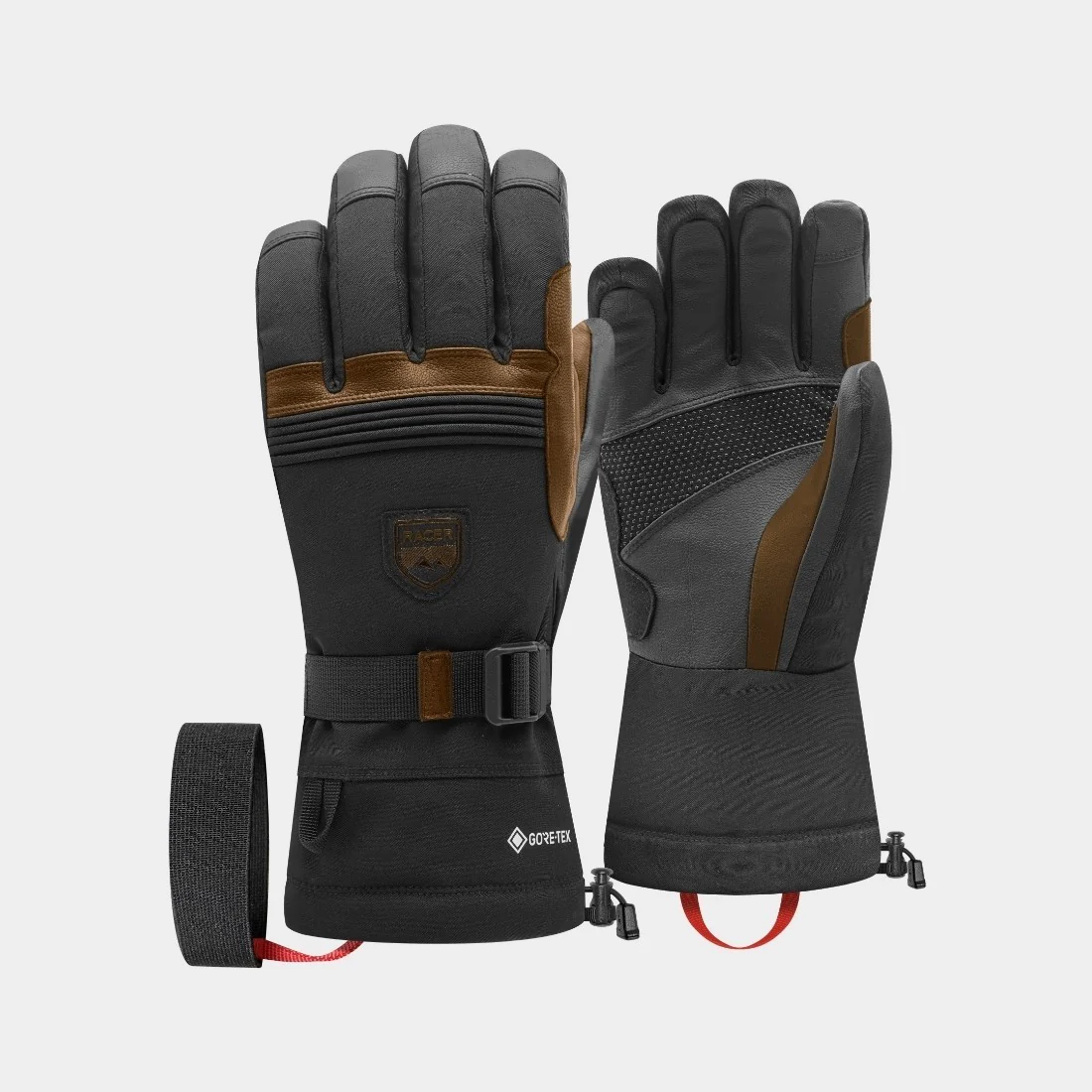 RACER Cargo 9 GTX black/brown gloves
