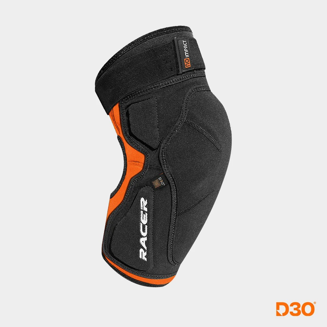 RACER D3O Profile Knee black/orange knee pads