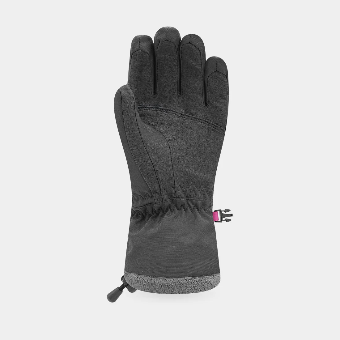 RACER Gloves Kids Aurore 9 Black/Pink - Image 2