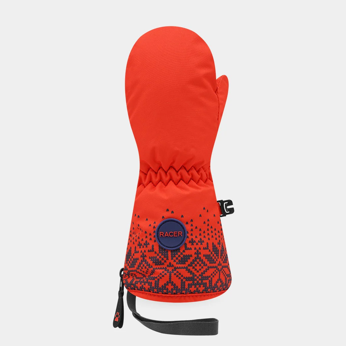 RACER Gloves Kids Babyprint 3 Red