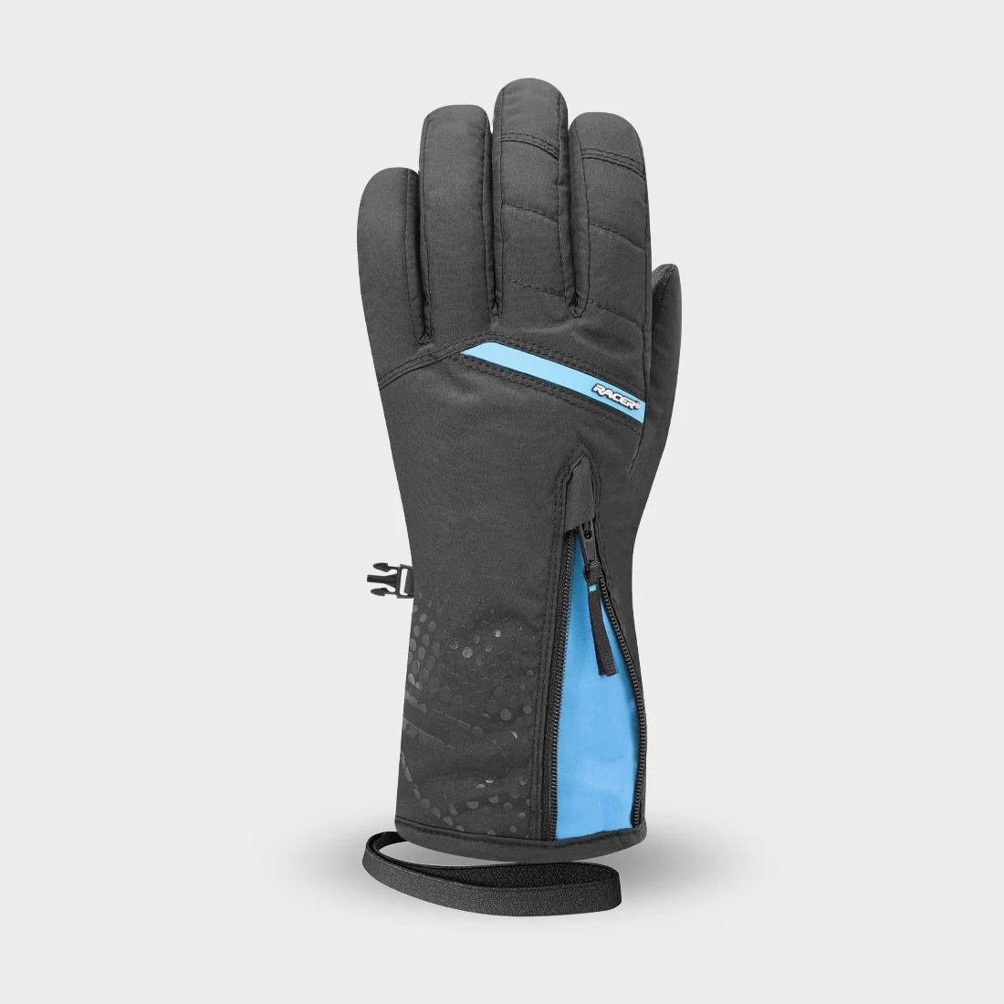 RACER Gloves Kids M Winter 3 Mitt Black/Blue