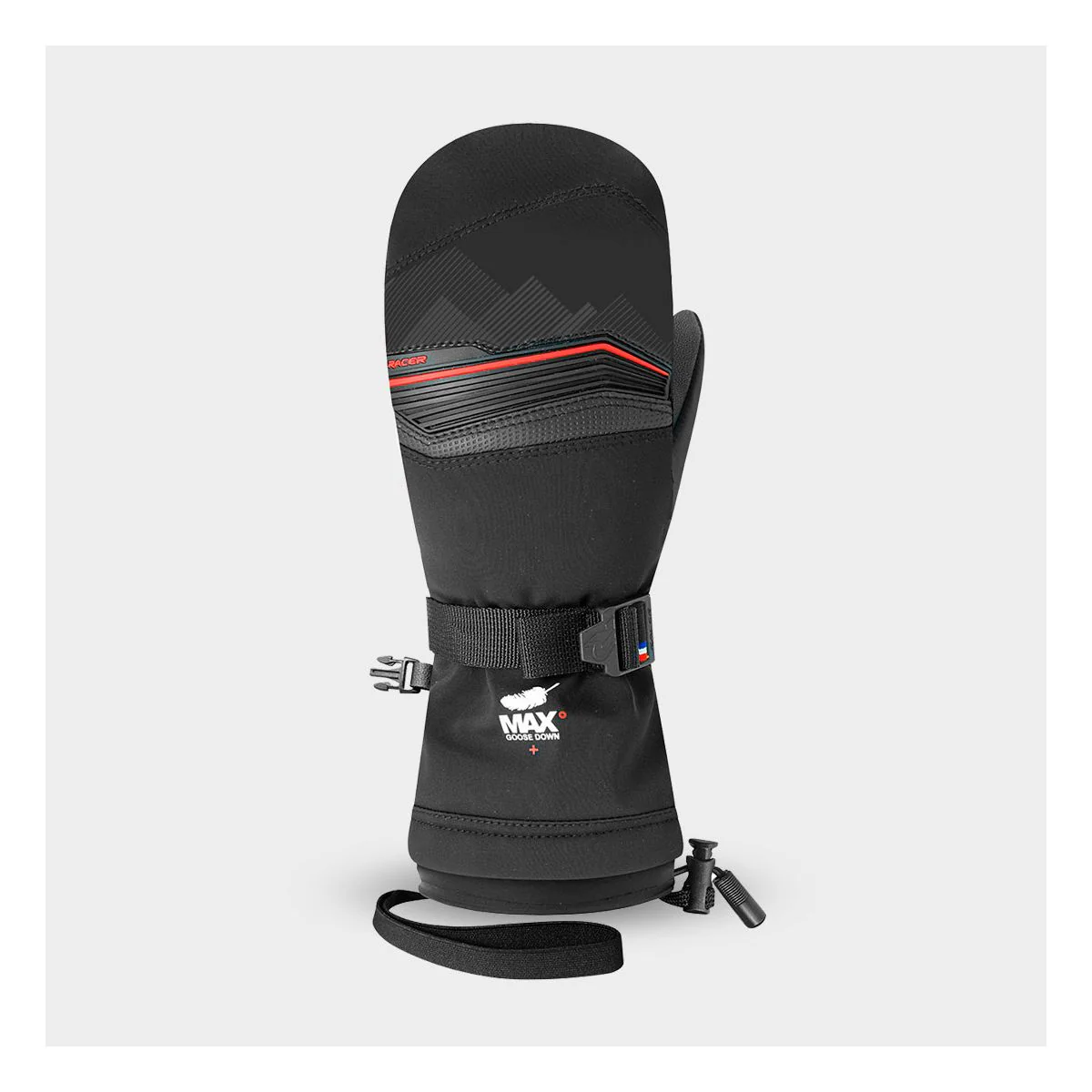 RACER Gloves Kids ML 400 Mitt Black/Red