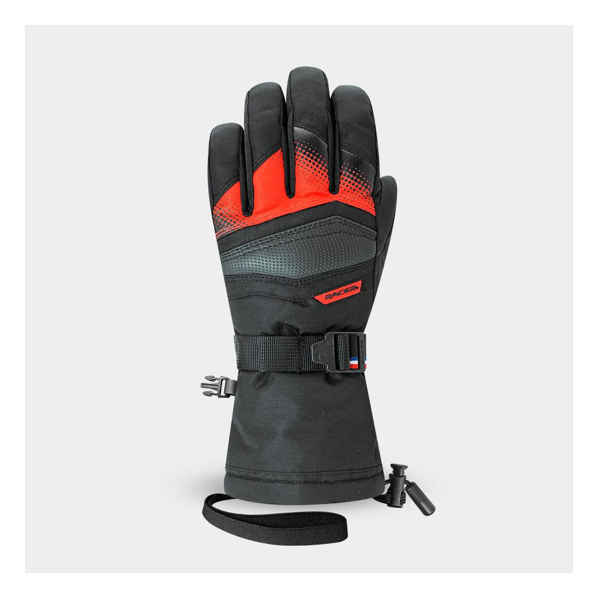 RACER Gloves Kids Venom 3 Black/Red