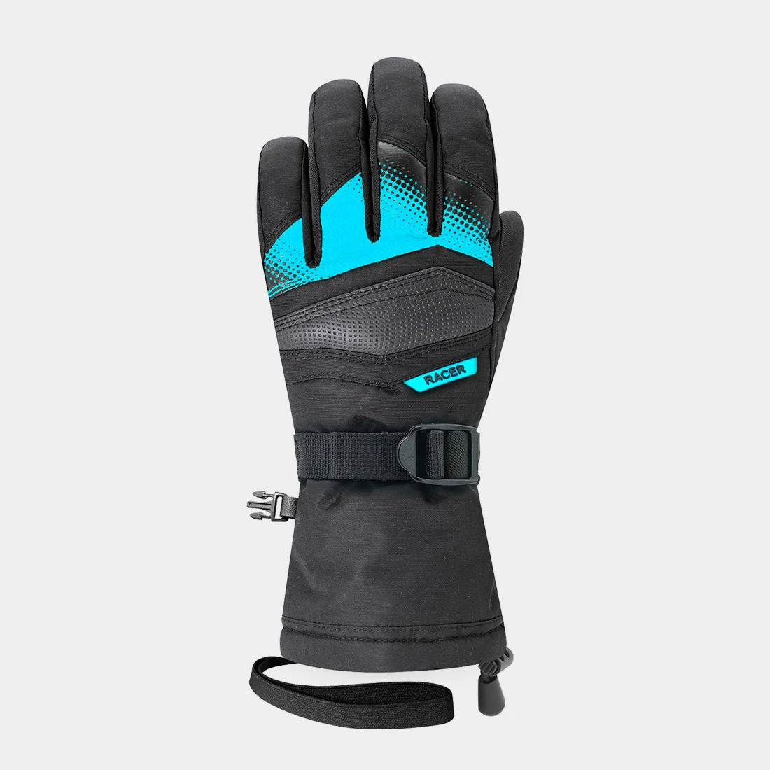 RACER Gloves Kids Venom 4 Black/Blue