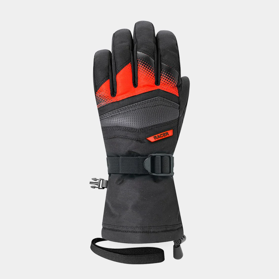 RACER Gloves Kids Venom 4 Black/Red