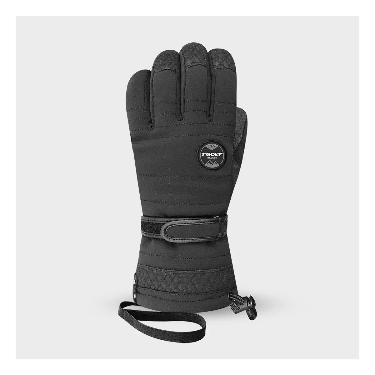 RACER Gloves W G Snow 2 Black