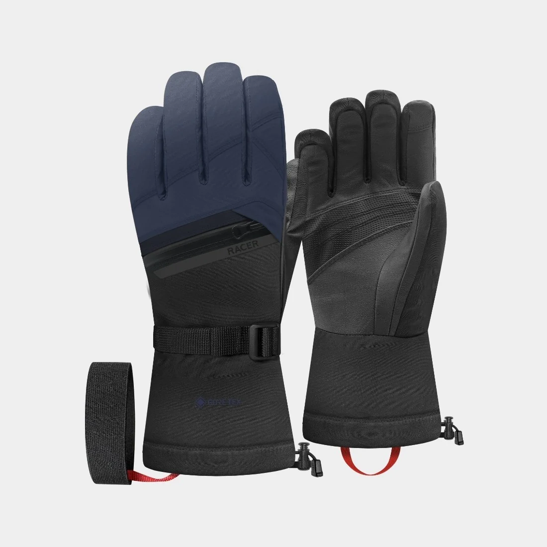 RACER Graven 7 GTX black/navy blue gloves