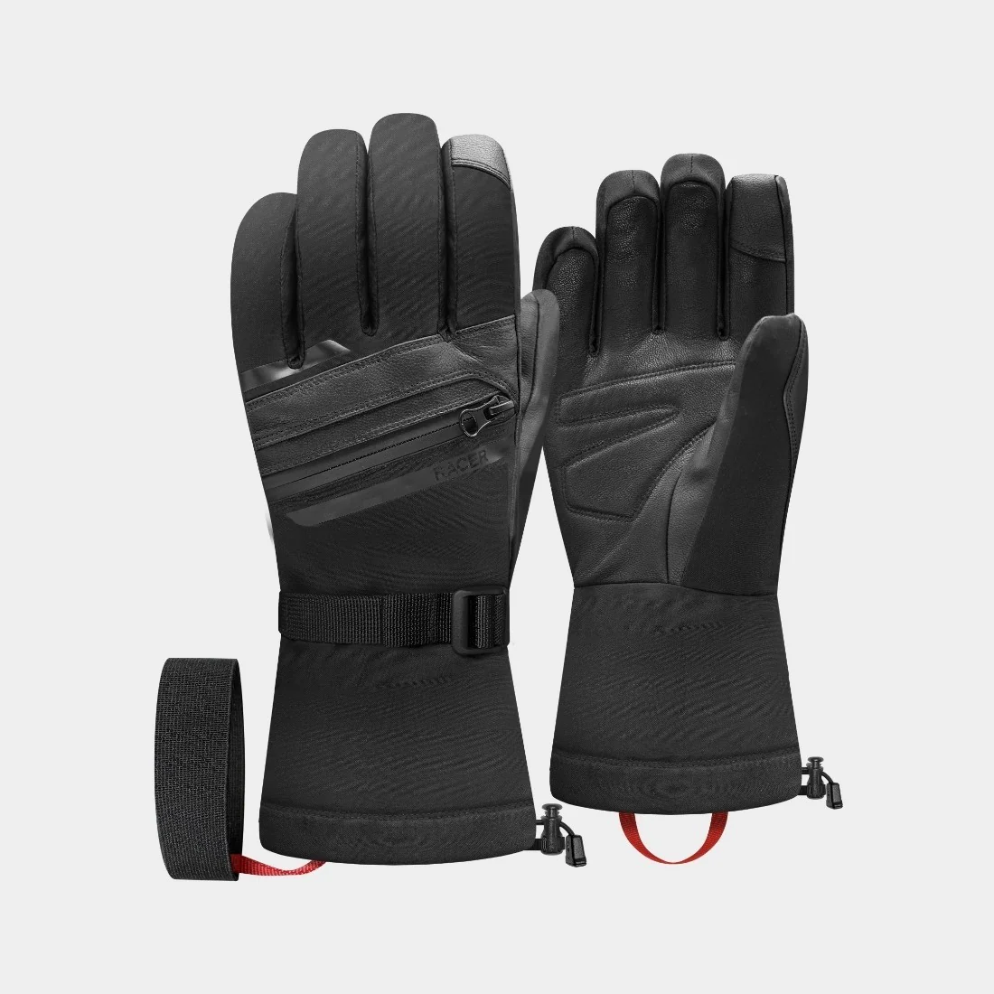 RACER Majesty Polimax Pro black/black gloves