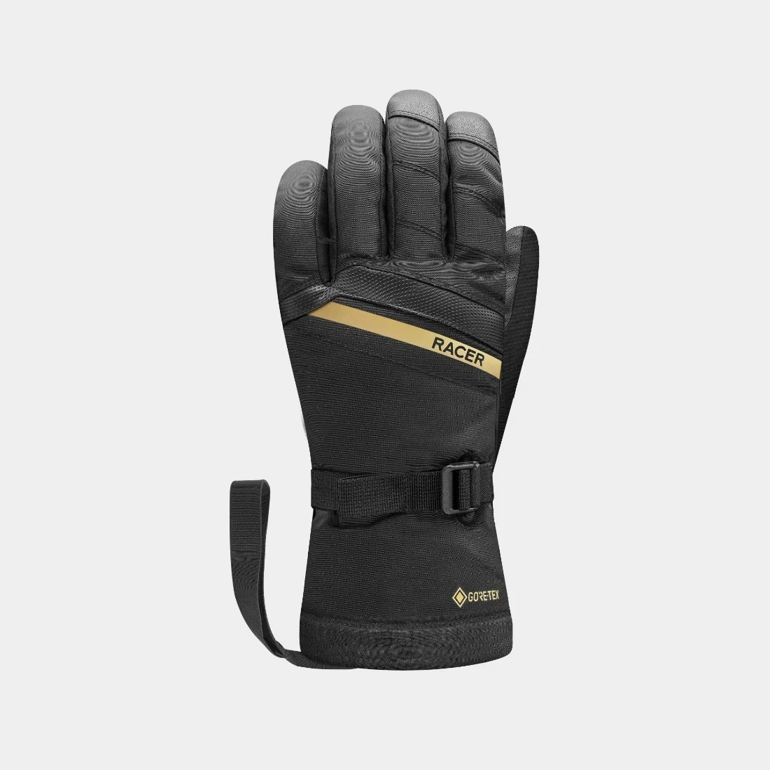RACER Practice GTX black/gold gloves - Image 2