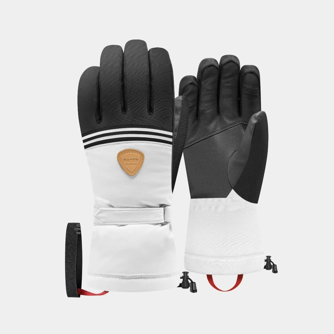RACER W Gap 6 black/white gloves