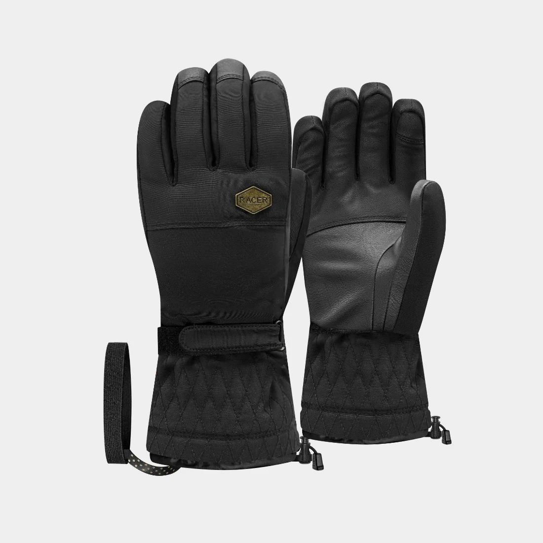 RACER W Gely 7 black/black gloves