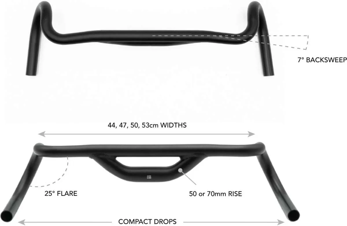 Redshift Handlebar Top Shelf 50mm Rise - Image 6