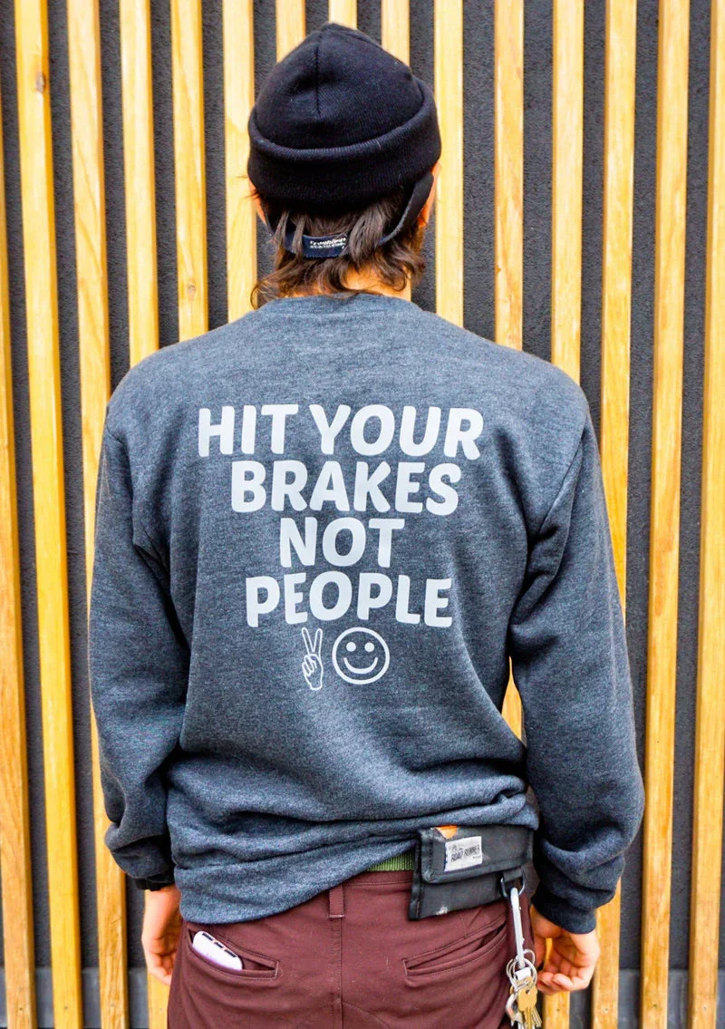 Road Runner Bags Reflective Crew Neck Sweater