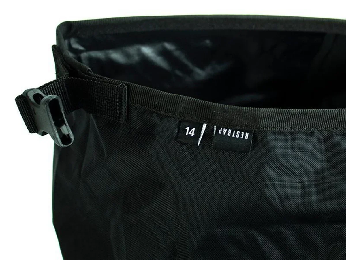Restrap 8L Dry Bag Tapered - Black - Image 3