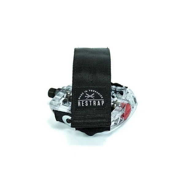 Restrap Diagonal Pedal Straps Black - Image 2