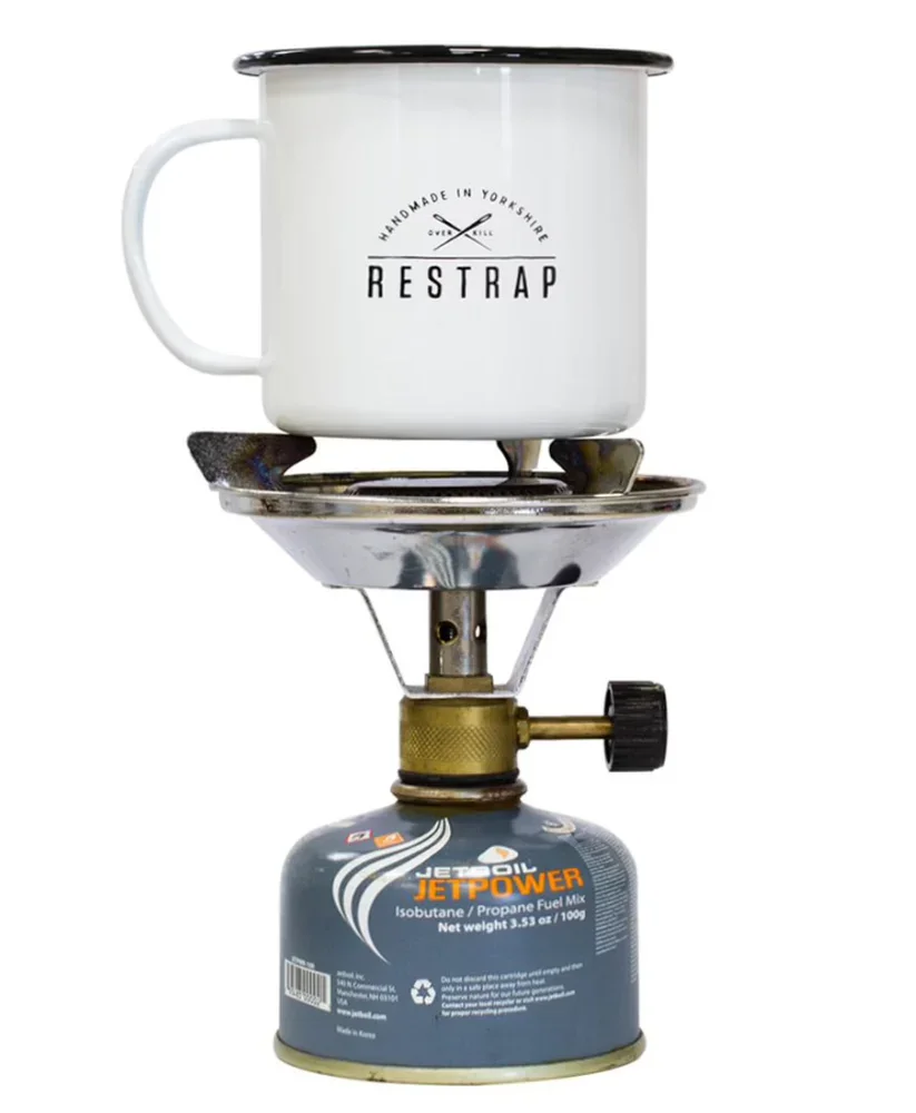 Restrap Enamel Mug White 20oz - Image 3