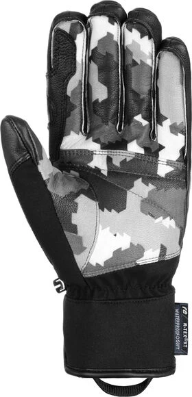 REUSCH Gloves Marco Schwarz Black/Grey Camo - Image 2