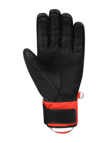 REUSCH Gloves WC WarRior Team Black/Fluo Red - Image 2