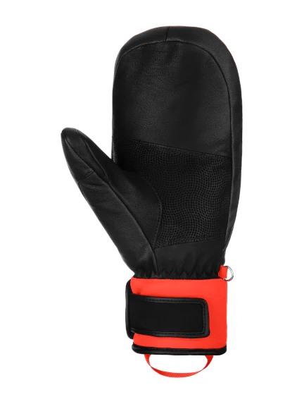 REUSCH Gloves WC WarRior Team Mitt Black/Fluo Red - Image 2