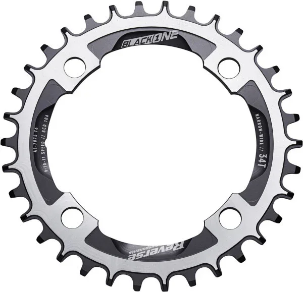 Reverse Chaninring Black One Narrow-Wide - Image 2