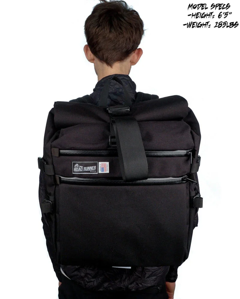 Road Runner Bags Large Roll Top Backpack - Image 2
