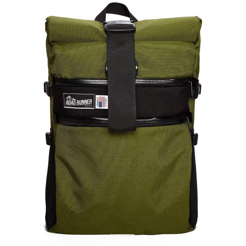 Road Runner Bags Medium Roll Top Backpack - Image 2