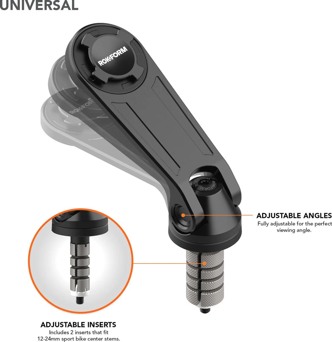 Rokform Pro Series Motorcycle Stem Mount - Image 5