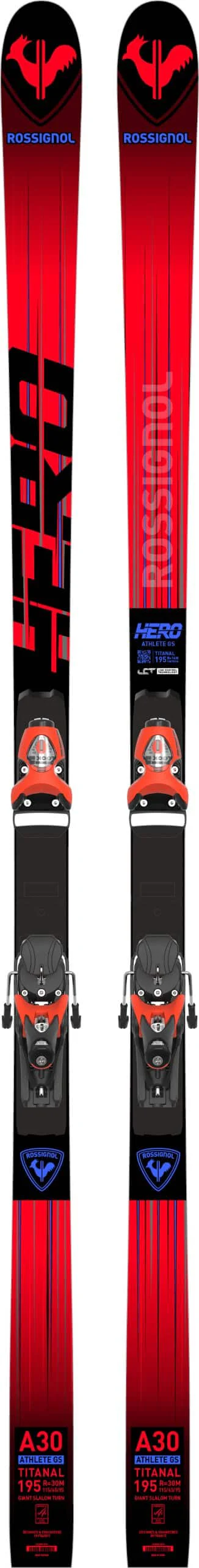 Rossignol Skis HERO GS 170-185 R22 SPX15 RED