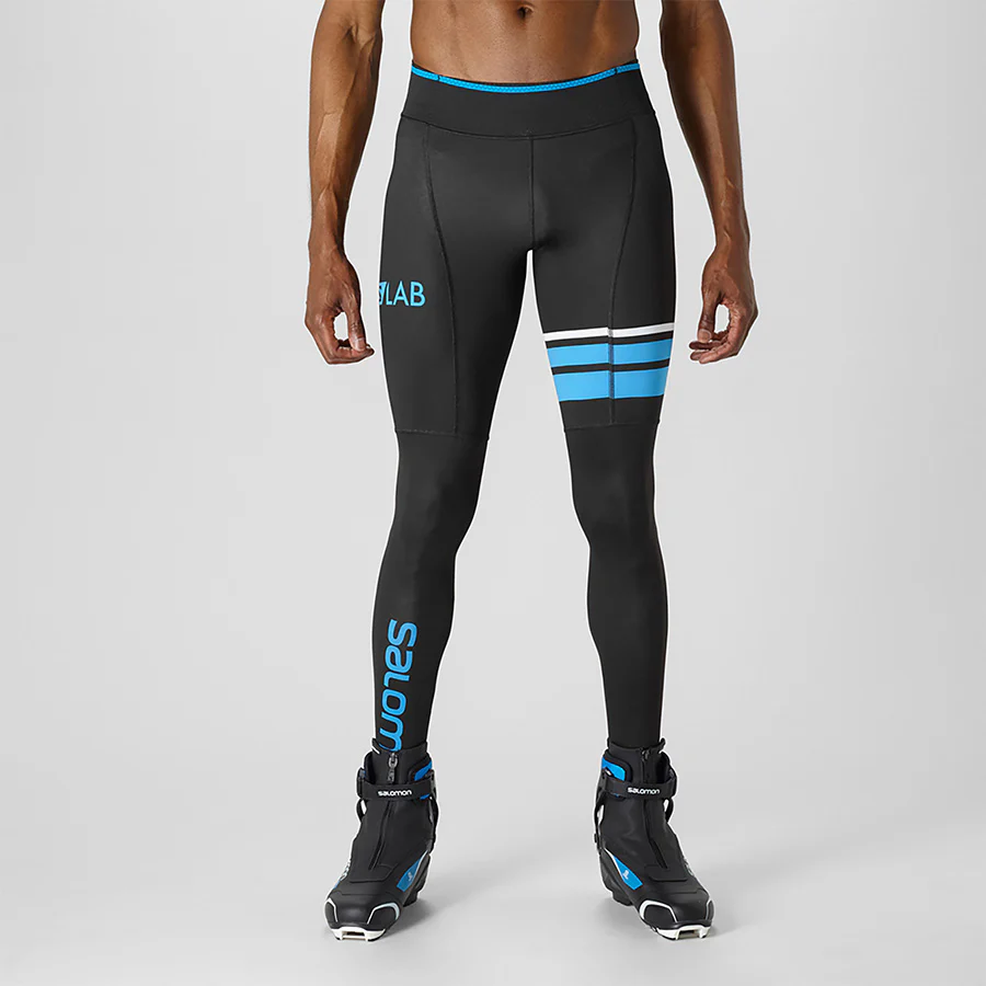 SALOMON cross-country ski pants S/Lab Ceramic Tight black - Image 2