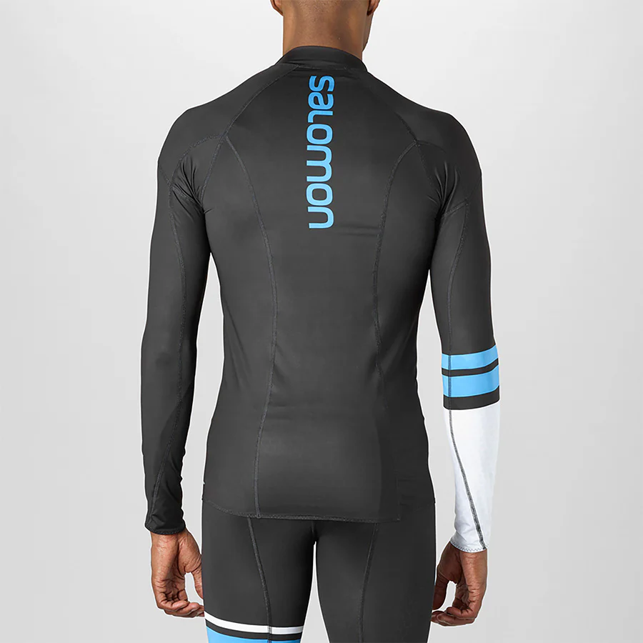 SALOMON cross-country ski shirt S/Lab Ceramic Jersy black - Image 2