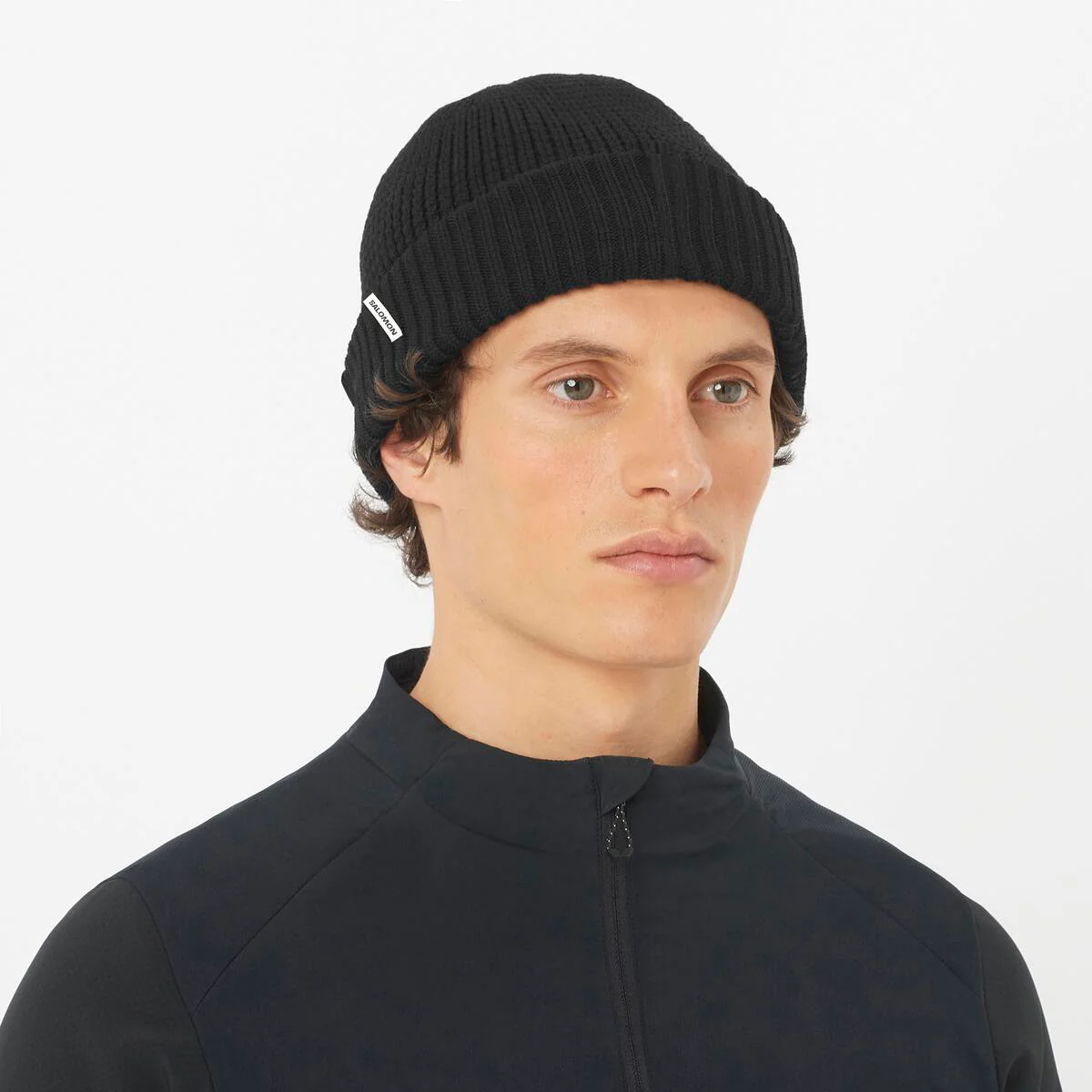 SALOMON hat Docker Beanie deep black - Image 3