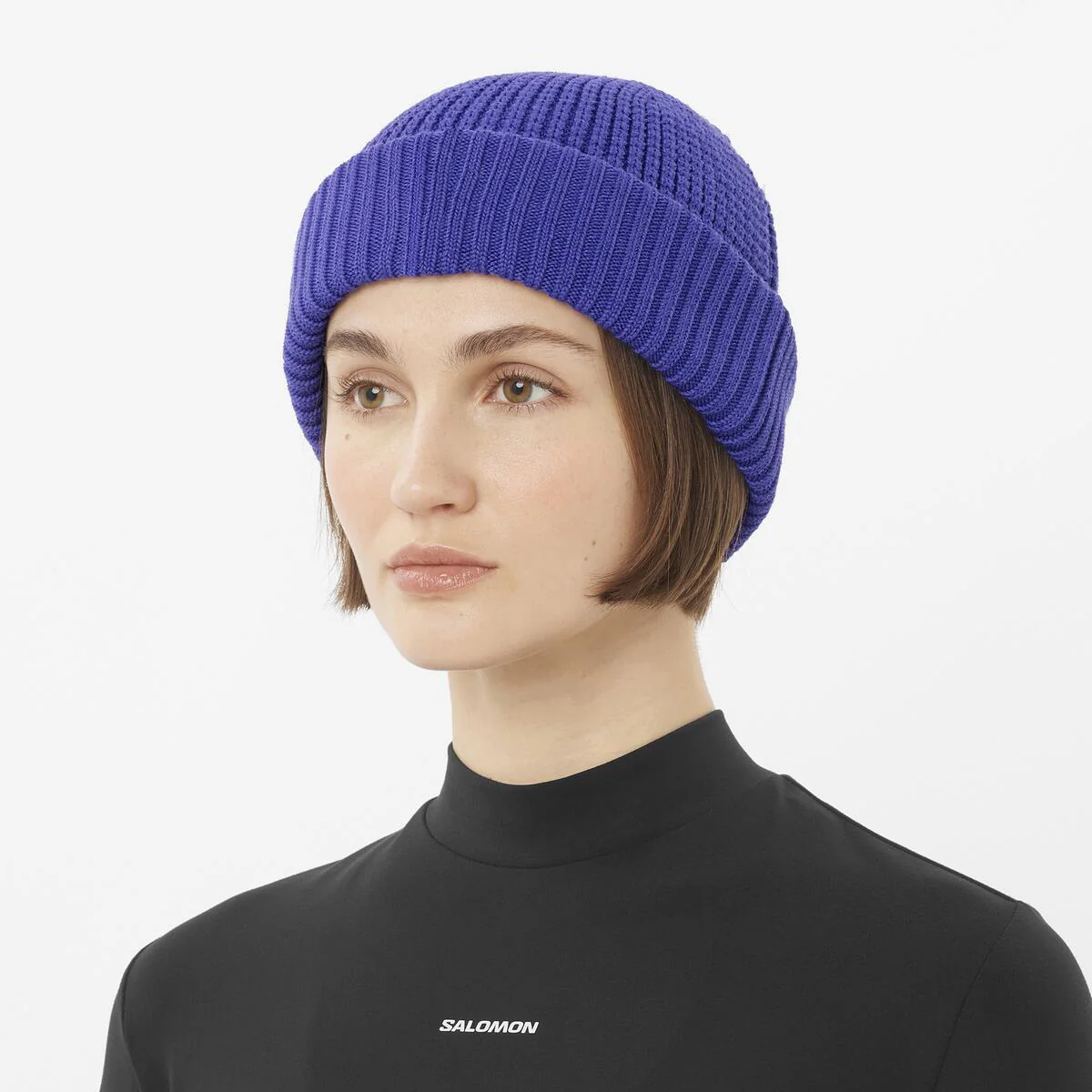 SALOMON hat Docker Beanie liberty violet - Image 2