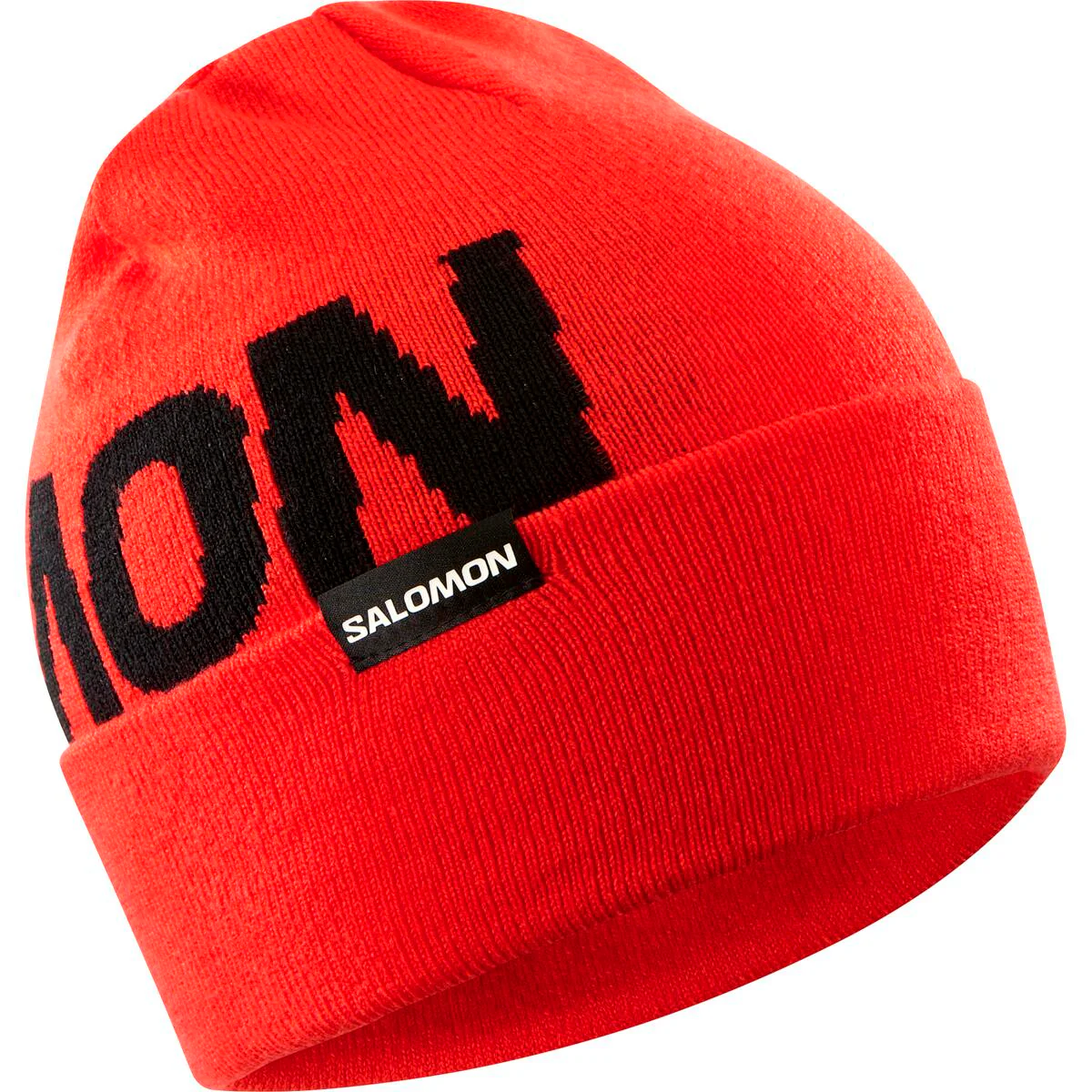 SALOMON hat Hermitage Beanie cherry red