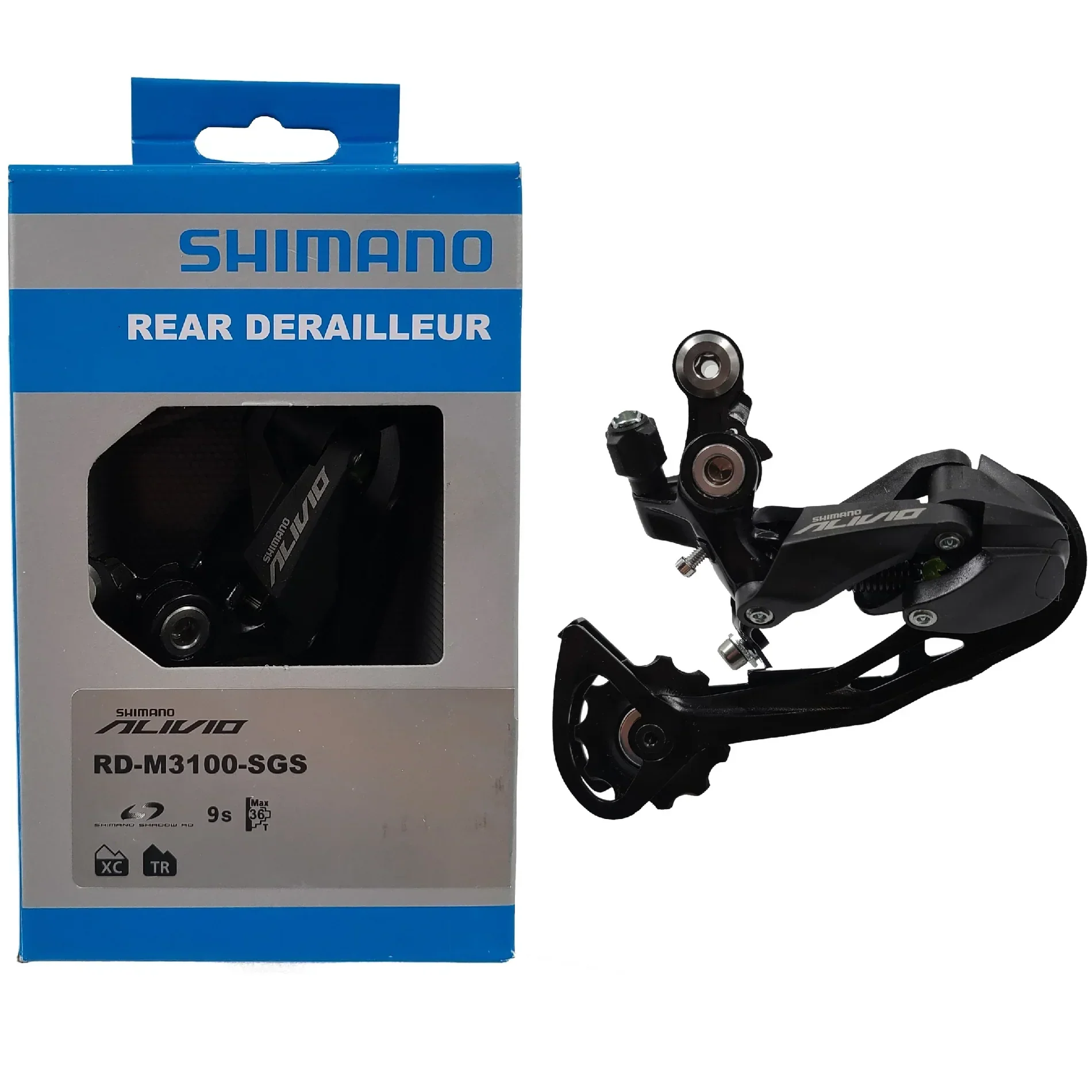 Shimano Alivio Rear Derailleur RD-M3100 SGS 9 Speed