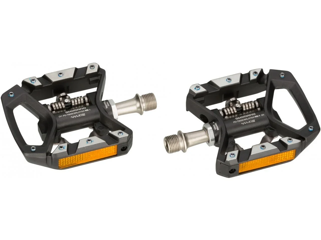Shimano XT T-8000 SPD MTB Pedals - Black - Image 4