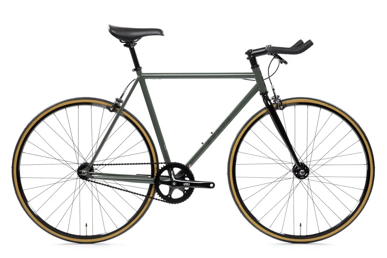 State Bicycles Co. Army Green - 4130 Core - Line