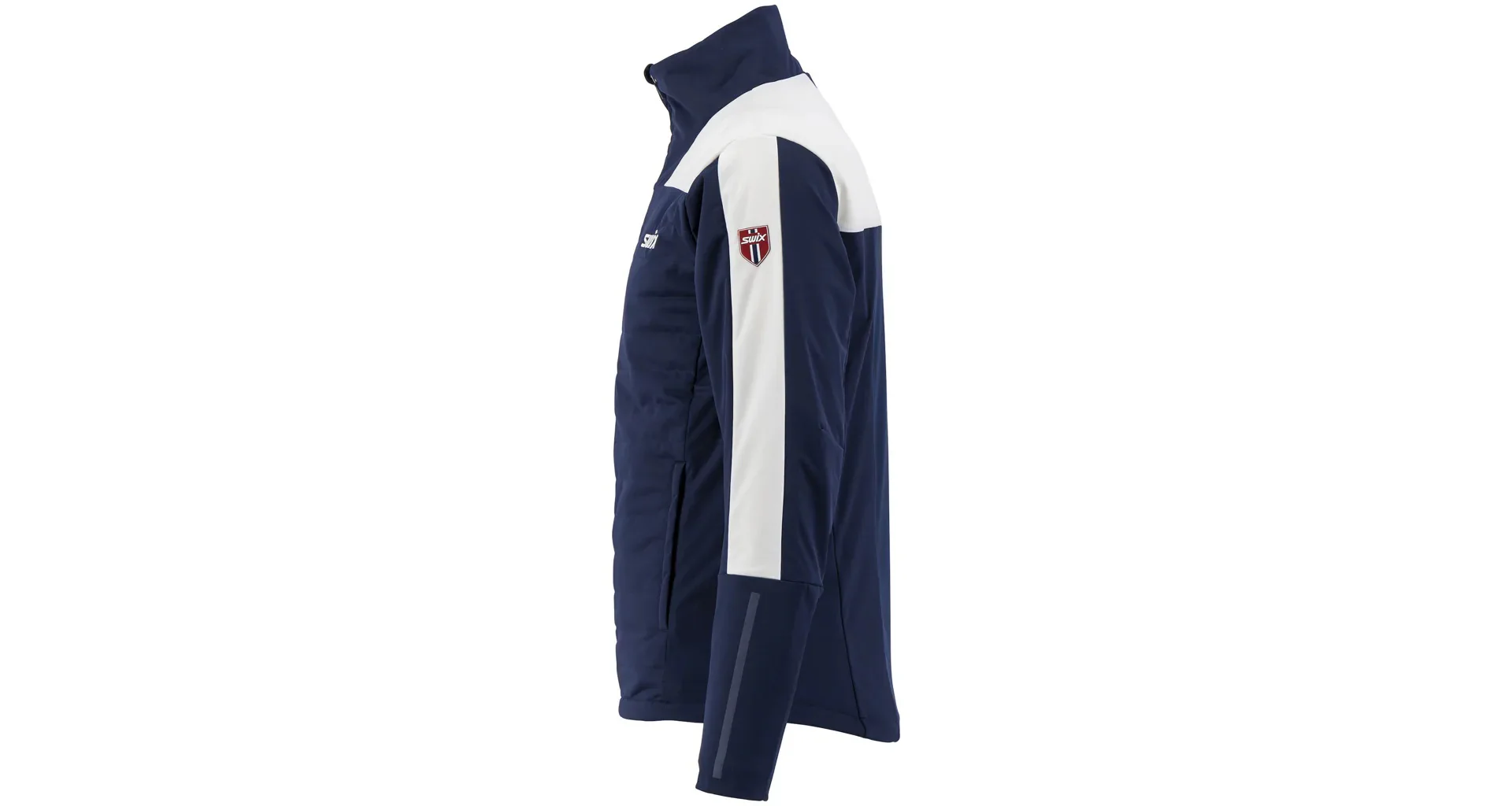 SWIX Blizzard XC cross-country ski jacket dark blue/white - Image 2