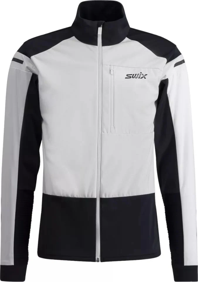 SWIX cross-country ski jacket Dynamic white/black