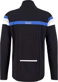 SWIX cross-country ski jacket Focus JKT black/blue - Image 3