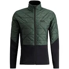 SWIX cross-country ski jacket Infinity Hybrid Insulated jacket forest/black