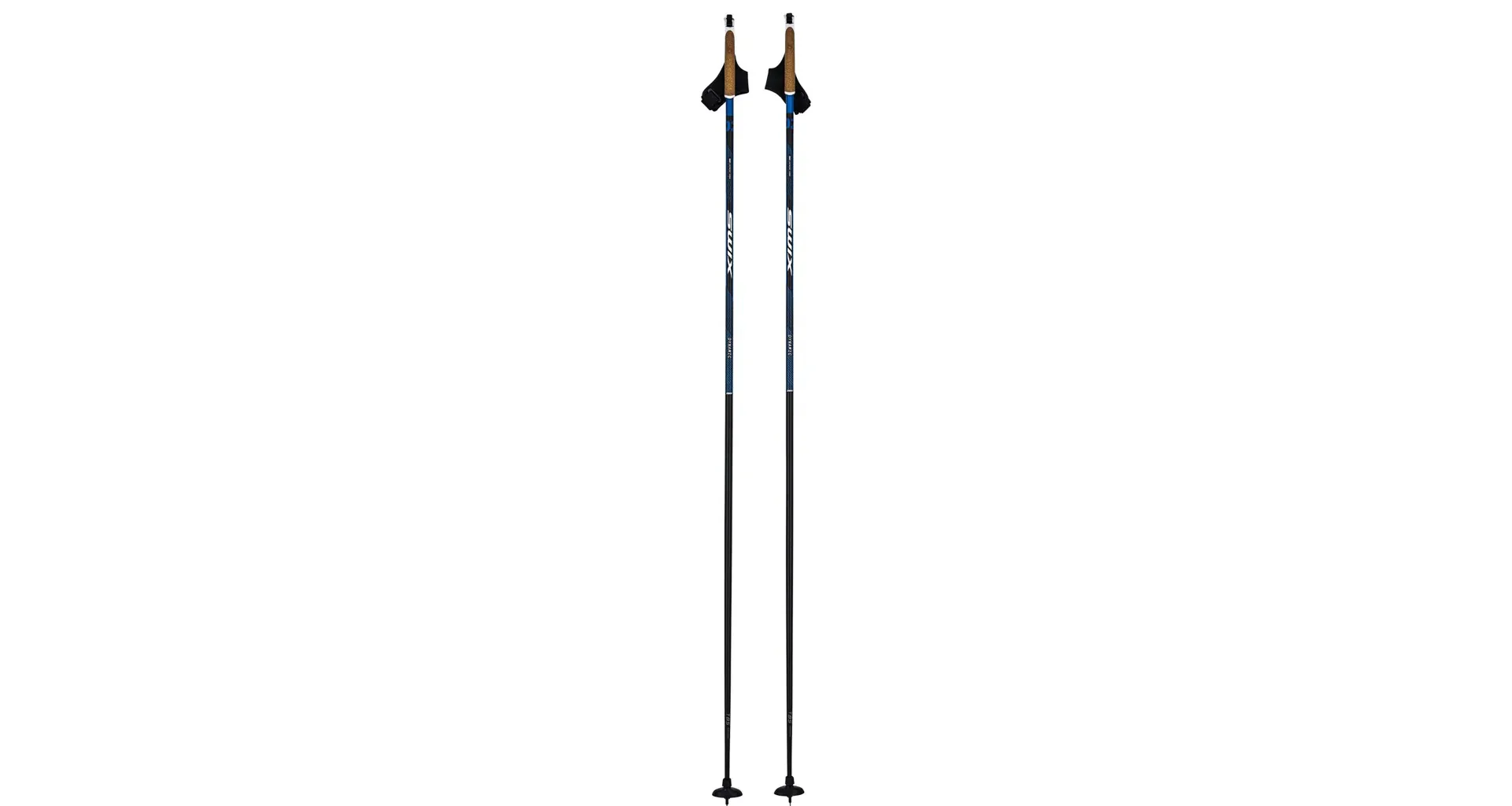 SWIX Dynamic D2 black/blue cross-country ski poles