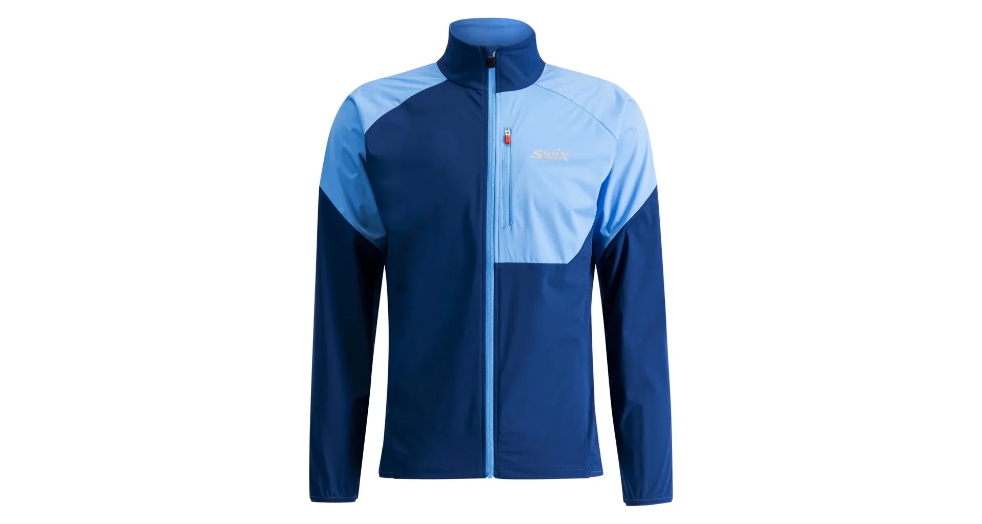 SWIX Focus cross-country ski jacket blue/dark blue