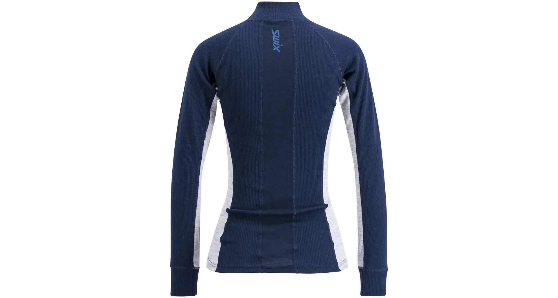 SWIX XC Ski Jacket RaceX Merino Half Zip W Dark Blue/Grey