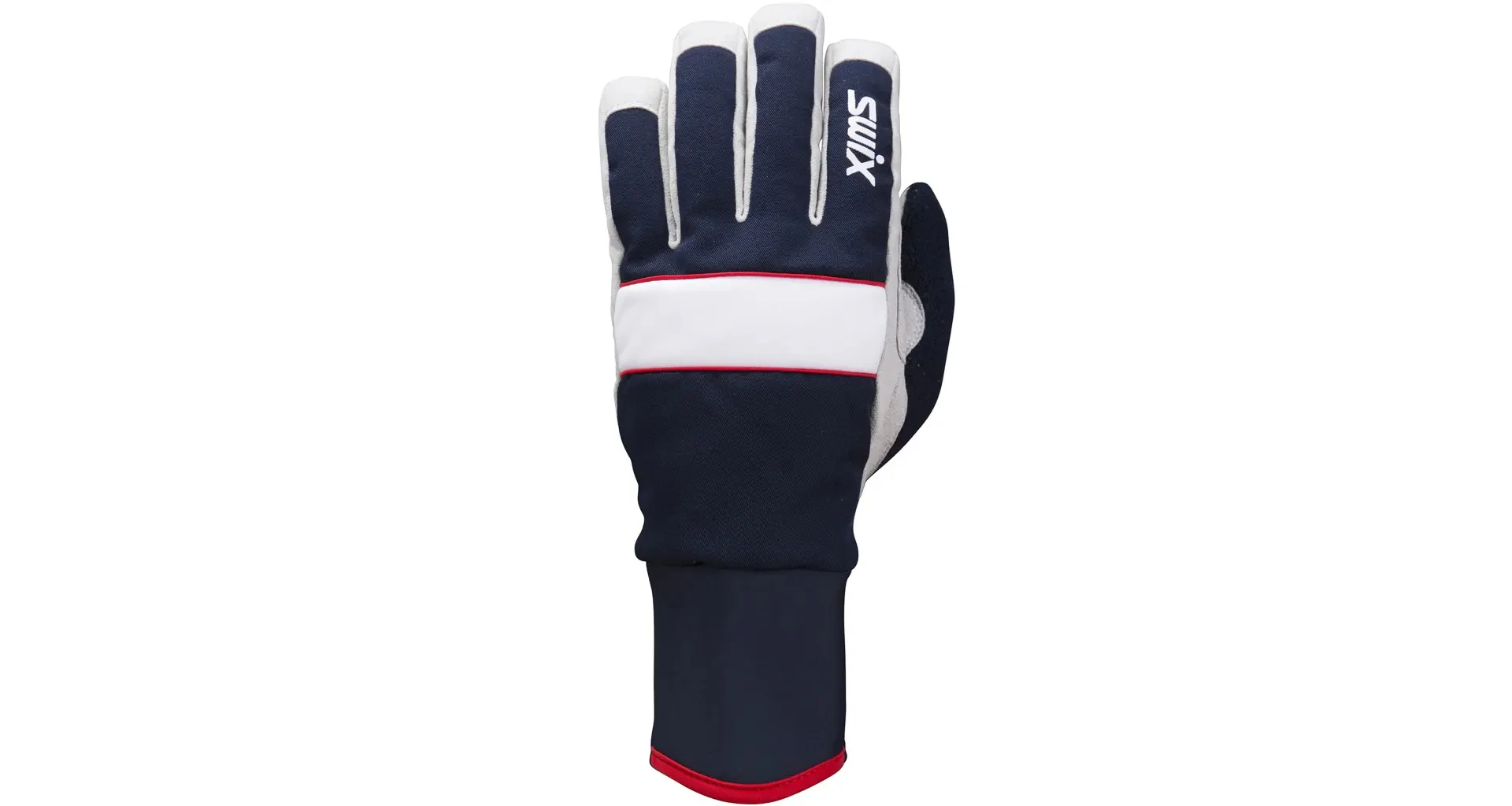 SWIX XC Skiing Gloves Powder Dark Blue/White