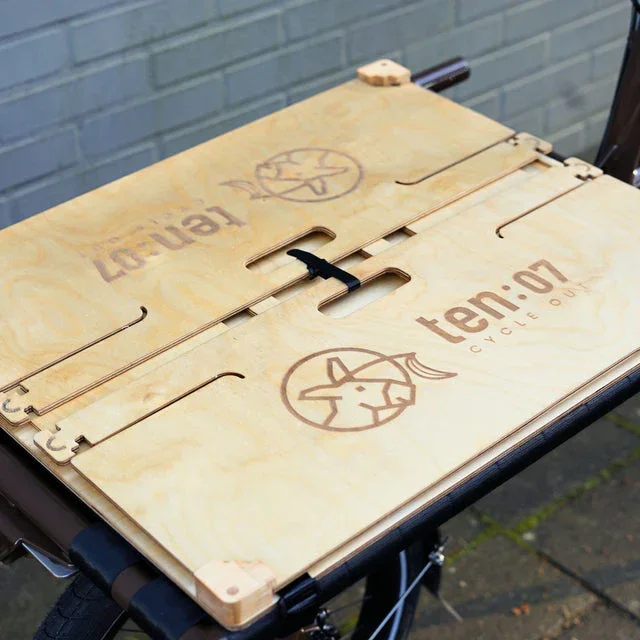 Ten07 Wooden Folding Box with Rain Cover - Image 3