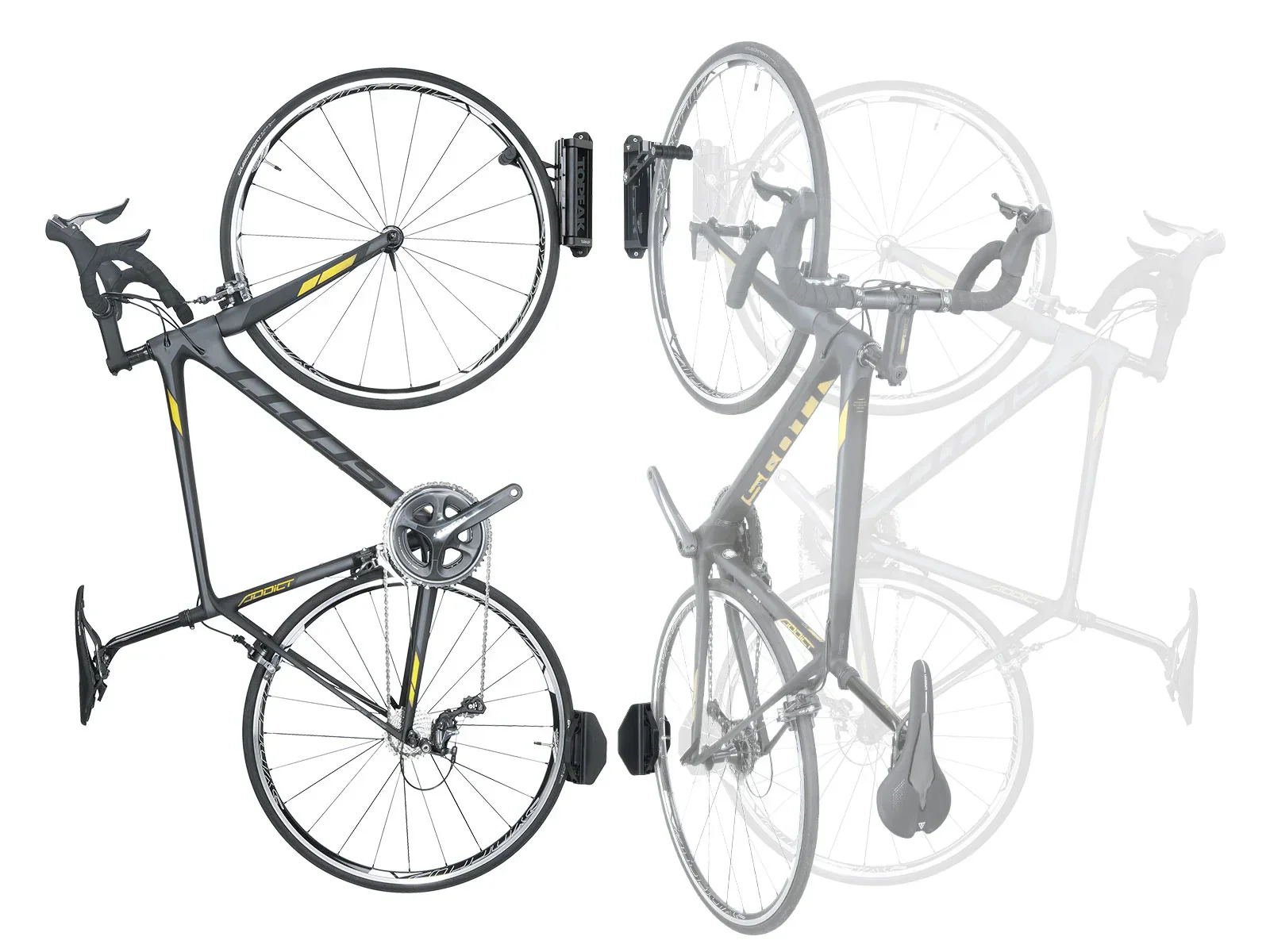 Topeak Bicycle Vertical Wall Mount - Image 2